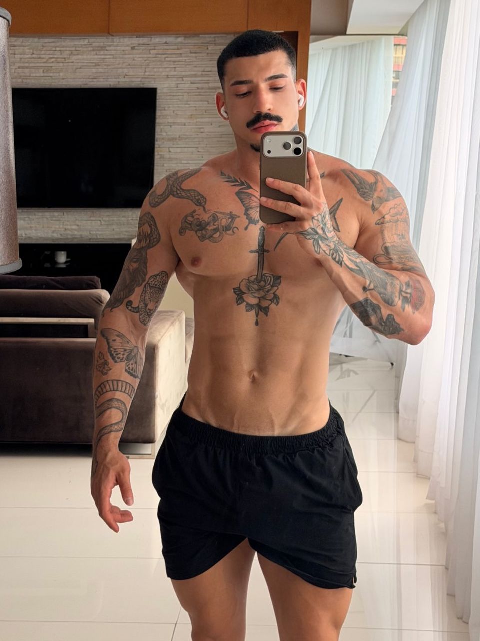 Brazilian gay porn performer Guilherme Oliveira