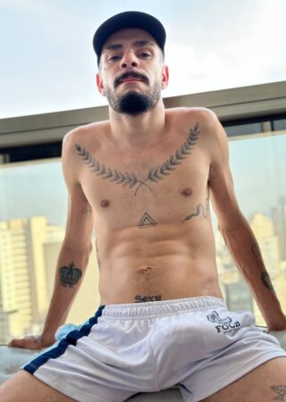 Brazilian gay porn performer Guilherme Silva