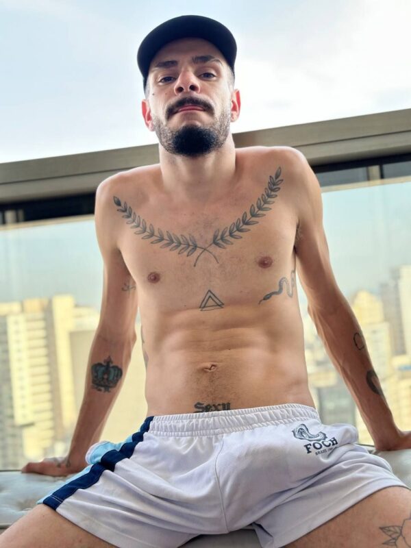 Brazilian gay porn performer Guilherme Silva