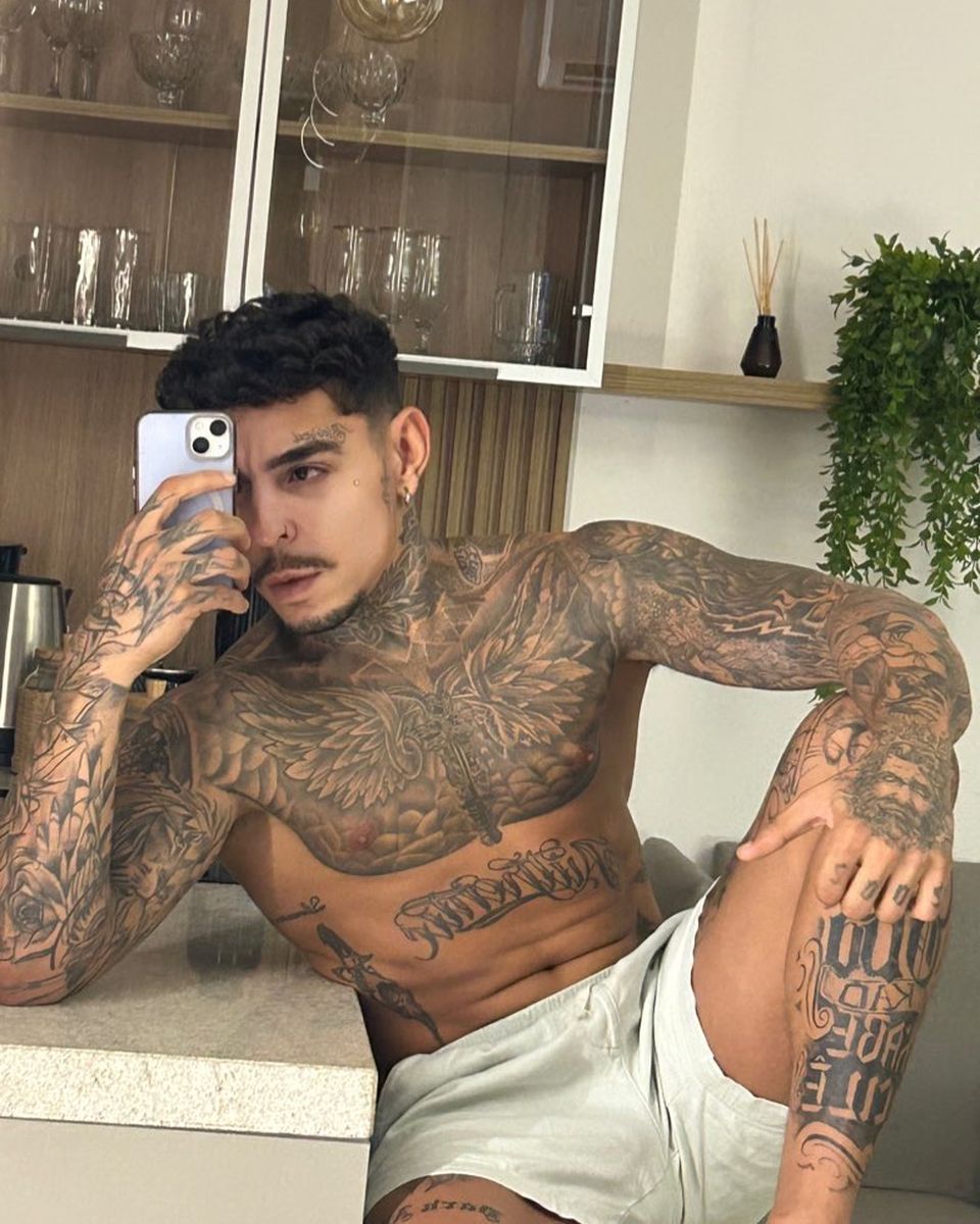 Brazilian gay porn performer Hayden Gotti