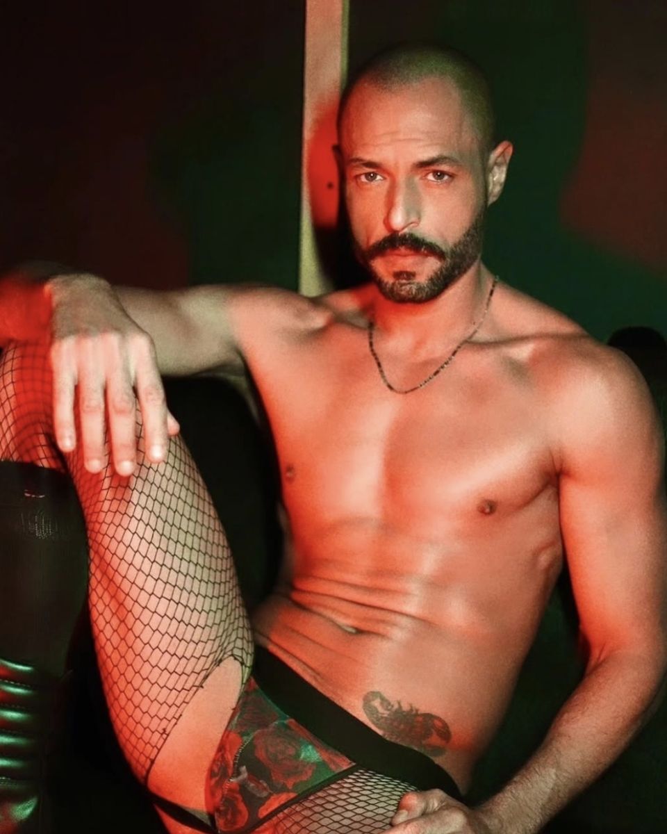Brazilian gay porn performer Jottaé