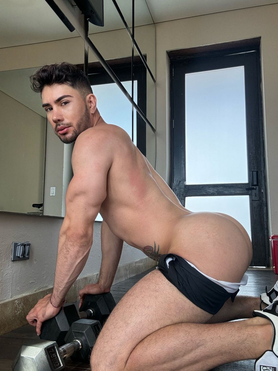Colombian gay porn performer Matías Uribe