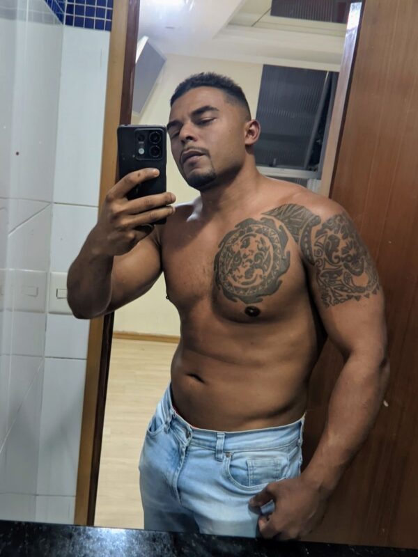 Brazilian gay porn performer Pierre Castro