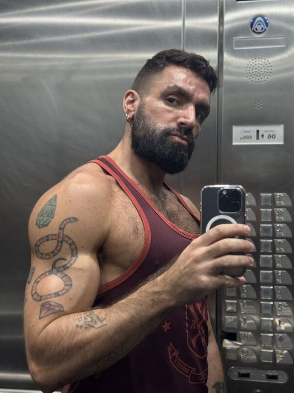 Argentinian gay porn performer Power Lucho