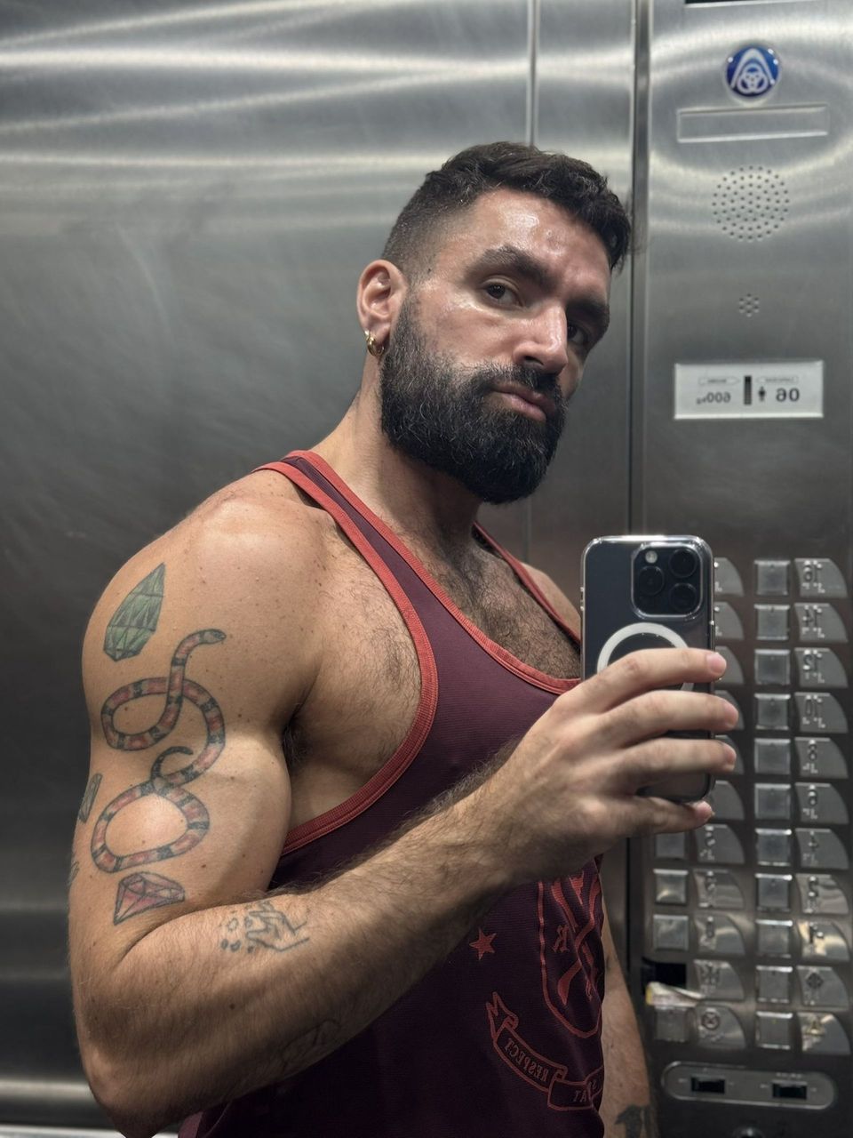 Argentinian gay porn performer Power Lucho