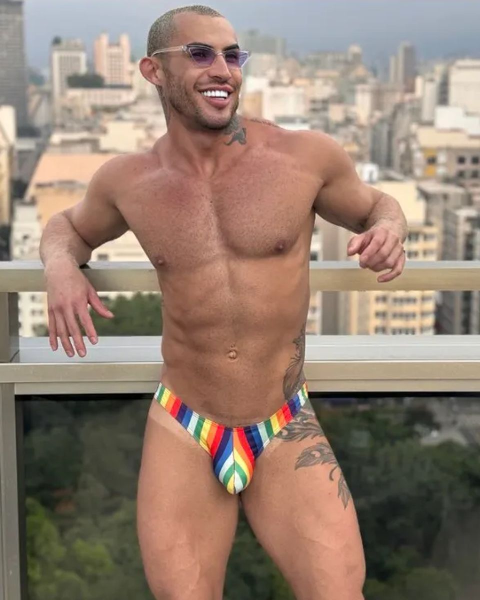 Brazilian gay porn performer Yury Santana