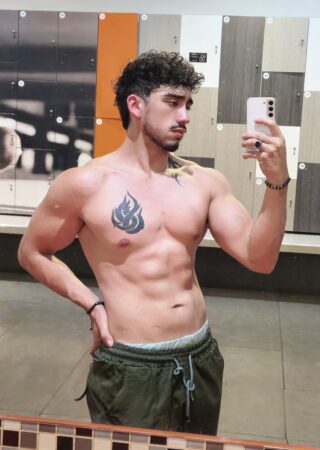 Colombian gay porn performer Santiago Acosta