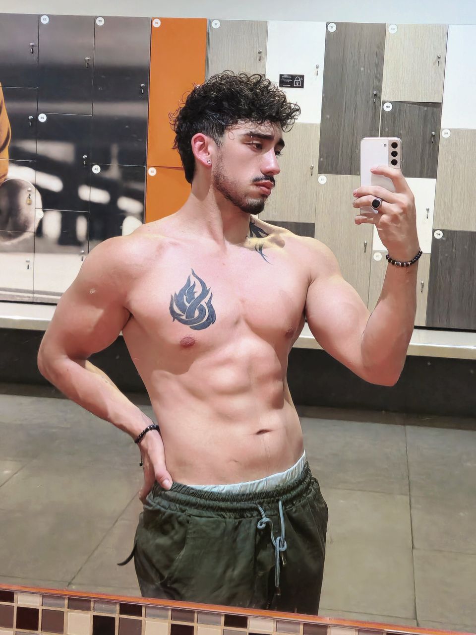 Colombian gay porn performer Santiago Acosta