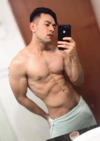 Colombian gay porn performer JoseDaniAB