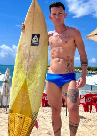 Brazilian gay porn performer Karlos Fernandes