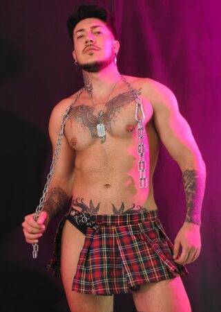 Colombian gay porn performer Lyonard Vasquez