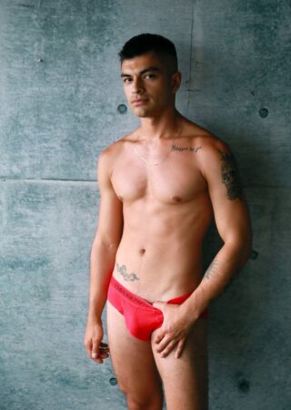 Colombian gay porn performer Nico Raw