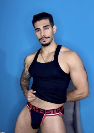 Mexican gay porn performer Vic Gioz