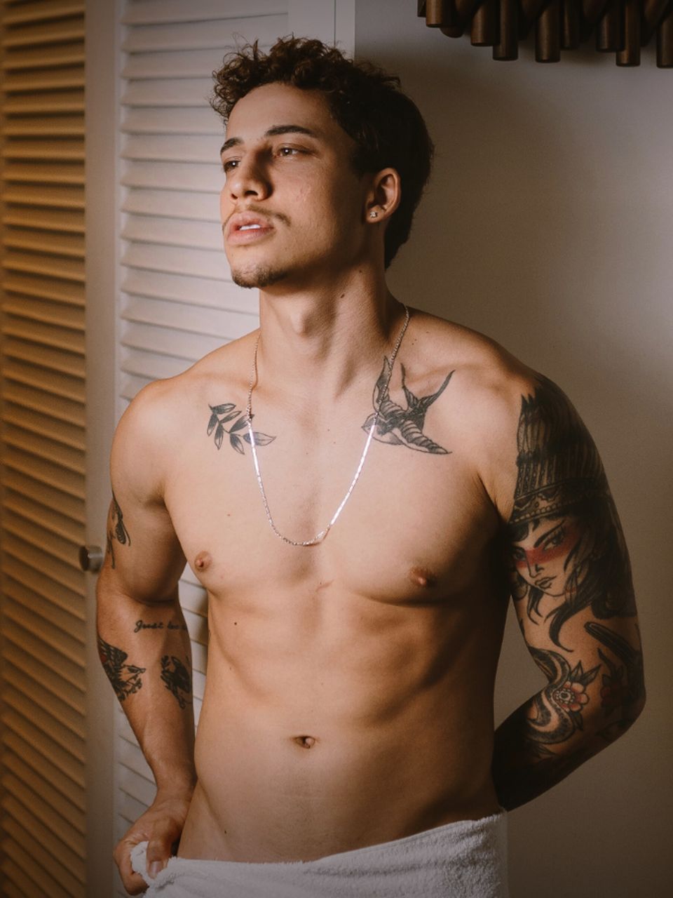 Brazilian gay porn performer Leonardo Safra