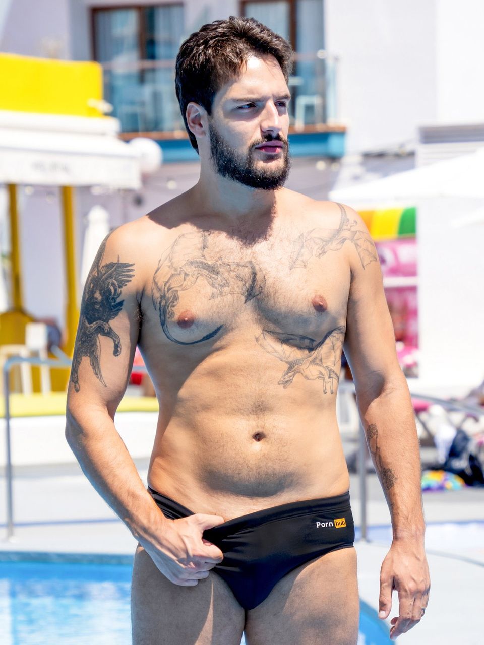 Brazilian gay porn performer Samuel Hodecker