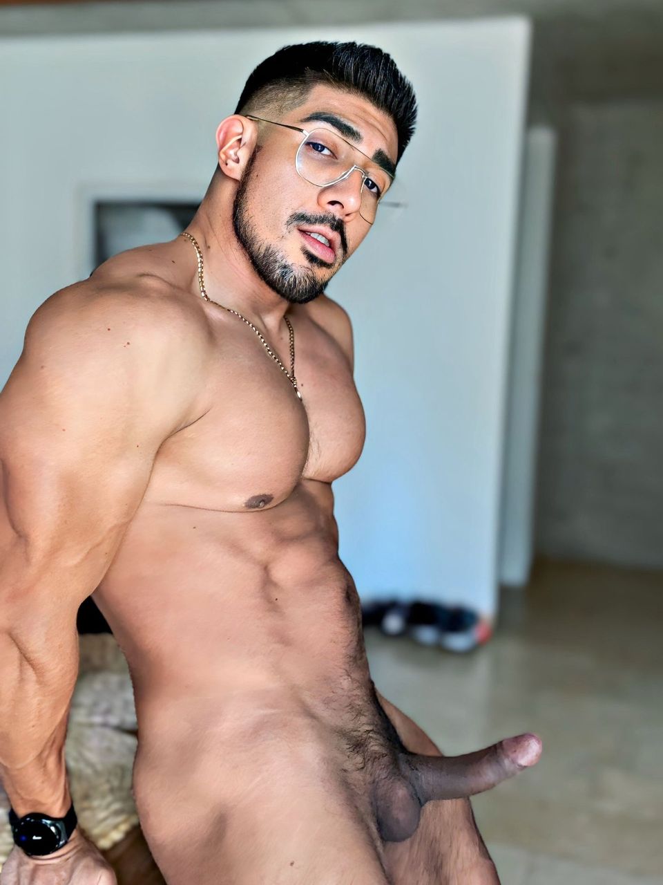 Mexican gay porn performer Augusto Arias