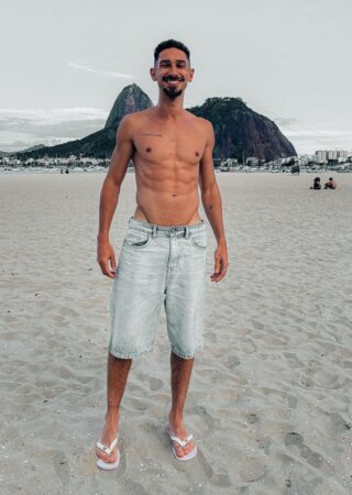 Brazilian gay porn performer Felipe Anjos