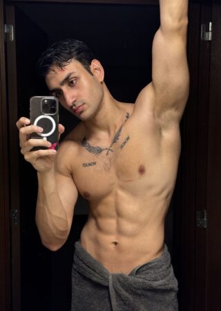 Argentinian gay porn performer Hasan Douzaklian