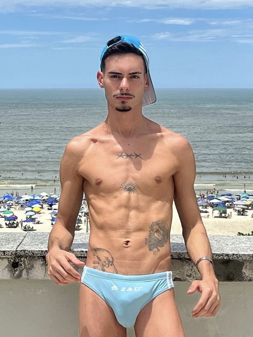 Brazilian gay porn performer Heitor Baumann