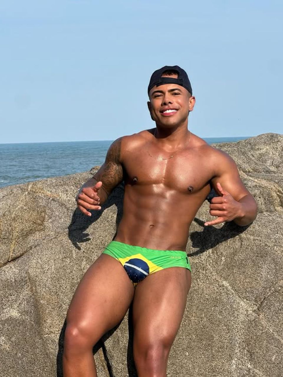 Brazilian gay porn performer Jhon Prado