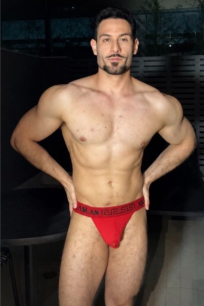 Brazilian gay porn performer Leonardo Hassam